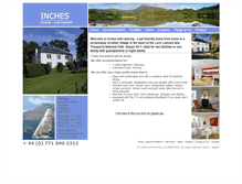 Tablet Screenshot of inches-lochlomond.co.uk